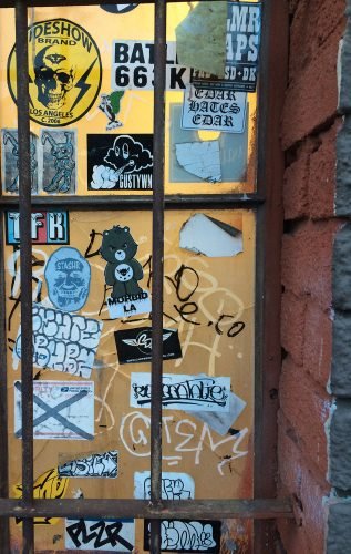 MORBID FIBER Street Art Slap game Stickers