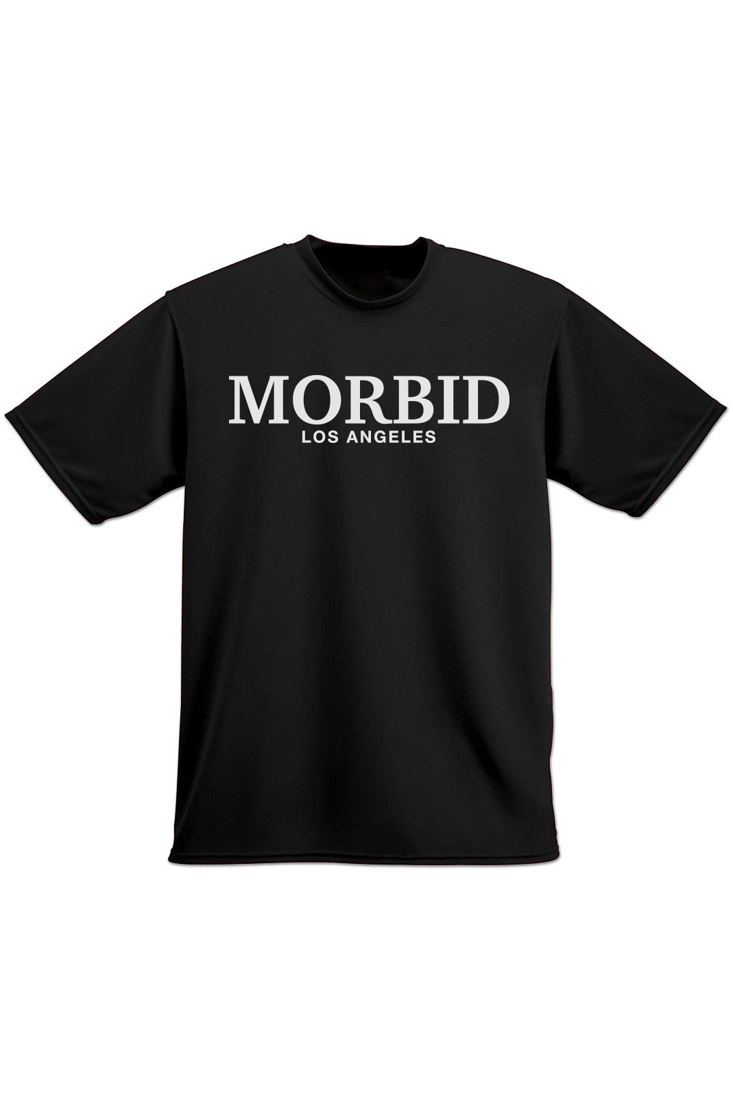 MORBID Los Angeles Clothing Streetwear Fancy Type Black t-shirt