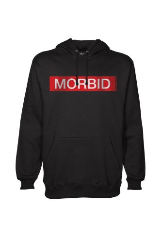 Morbid Fiber Clothing Los Angeles Streetwear Fashion Black Hoodie