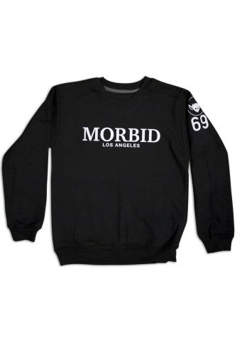 Morbid Fiber Los Angeles Streetwear Clothing Crew Sweater