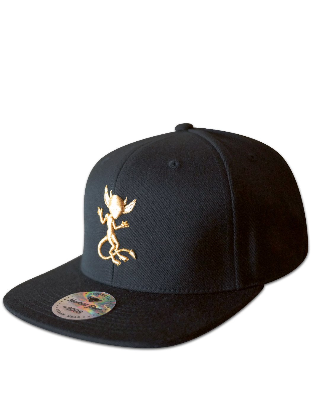 Morbid Fiber Los Angeles Clothing Streetwear Snapback GOLD IMP Hat