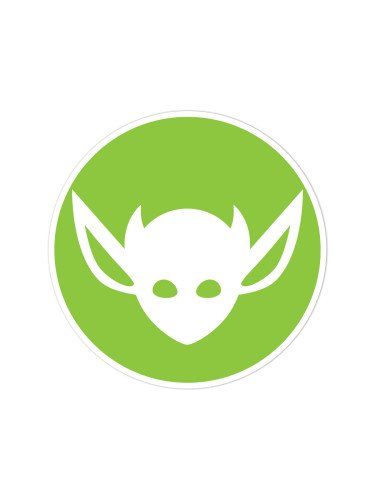 Morbid LA Clothing Streetwear Fashion Green Art Deco IMP Sticker Decal
